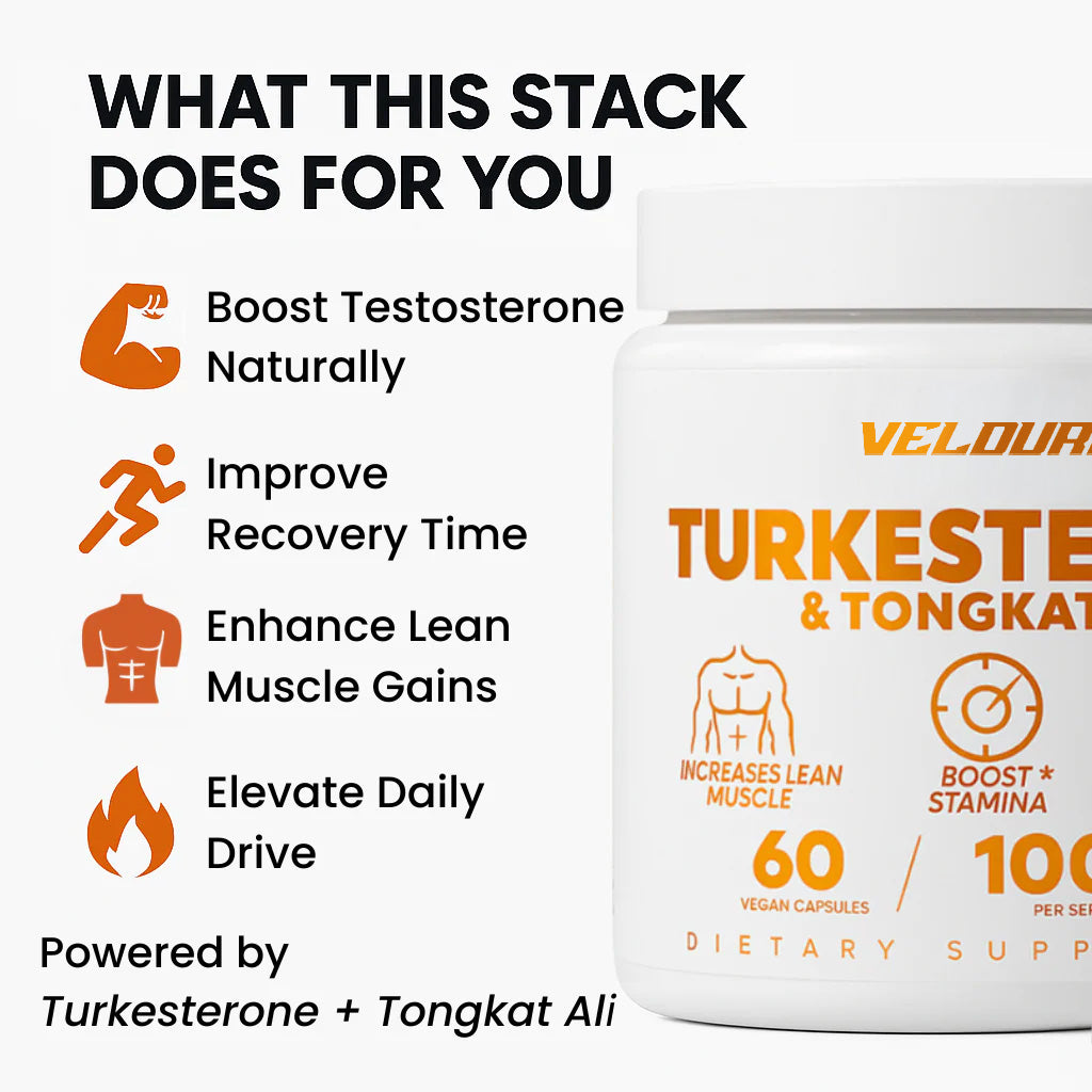 Veldure Turkesterone & Tongkat Ali