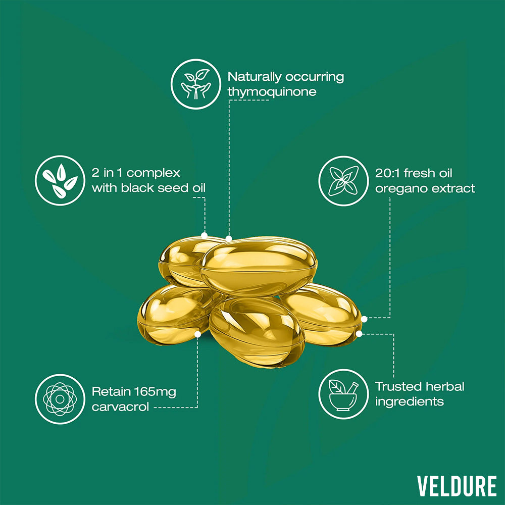 Veldure Oil of Oregano Capsules (Sale)