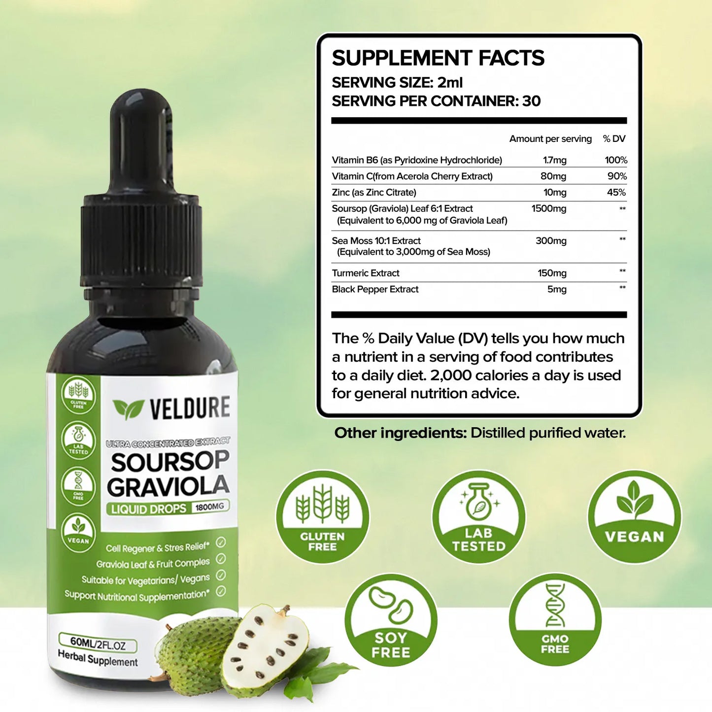 Veldure Soursop Extract (Sale)