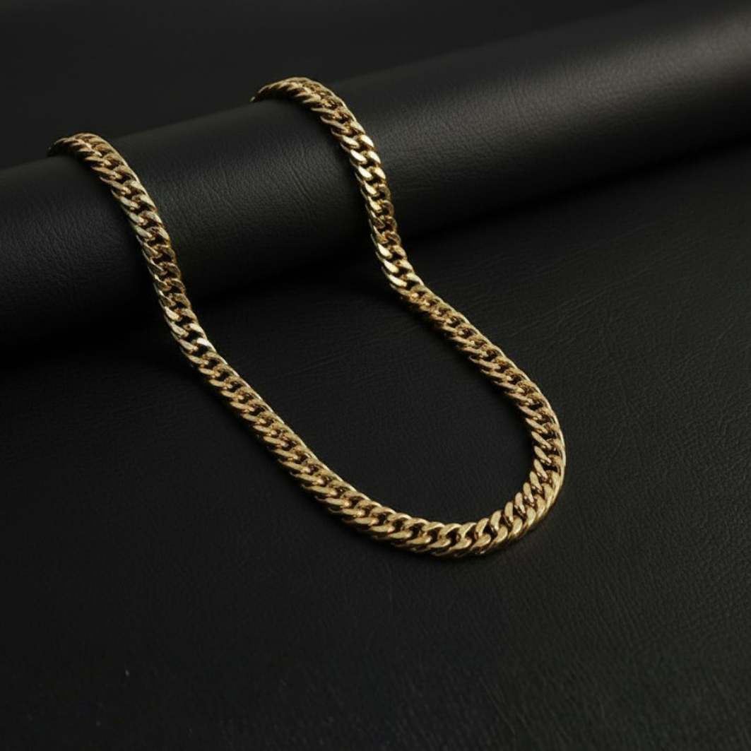 Gold Franco Chain Necklace