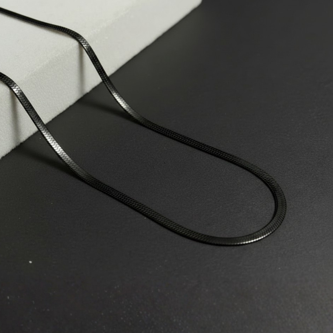 Herringbone Snake Chain Necklace
