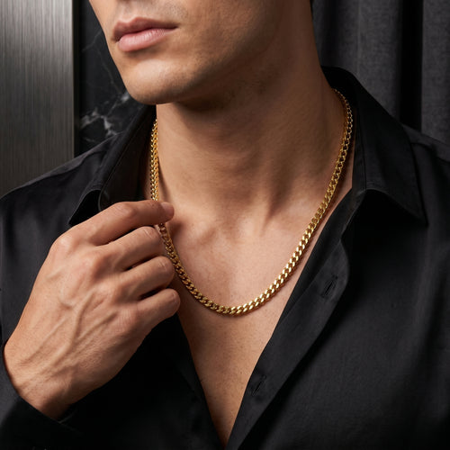 Gold Franco Chain Necklace