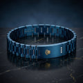 President-Style Bracelet — Silver