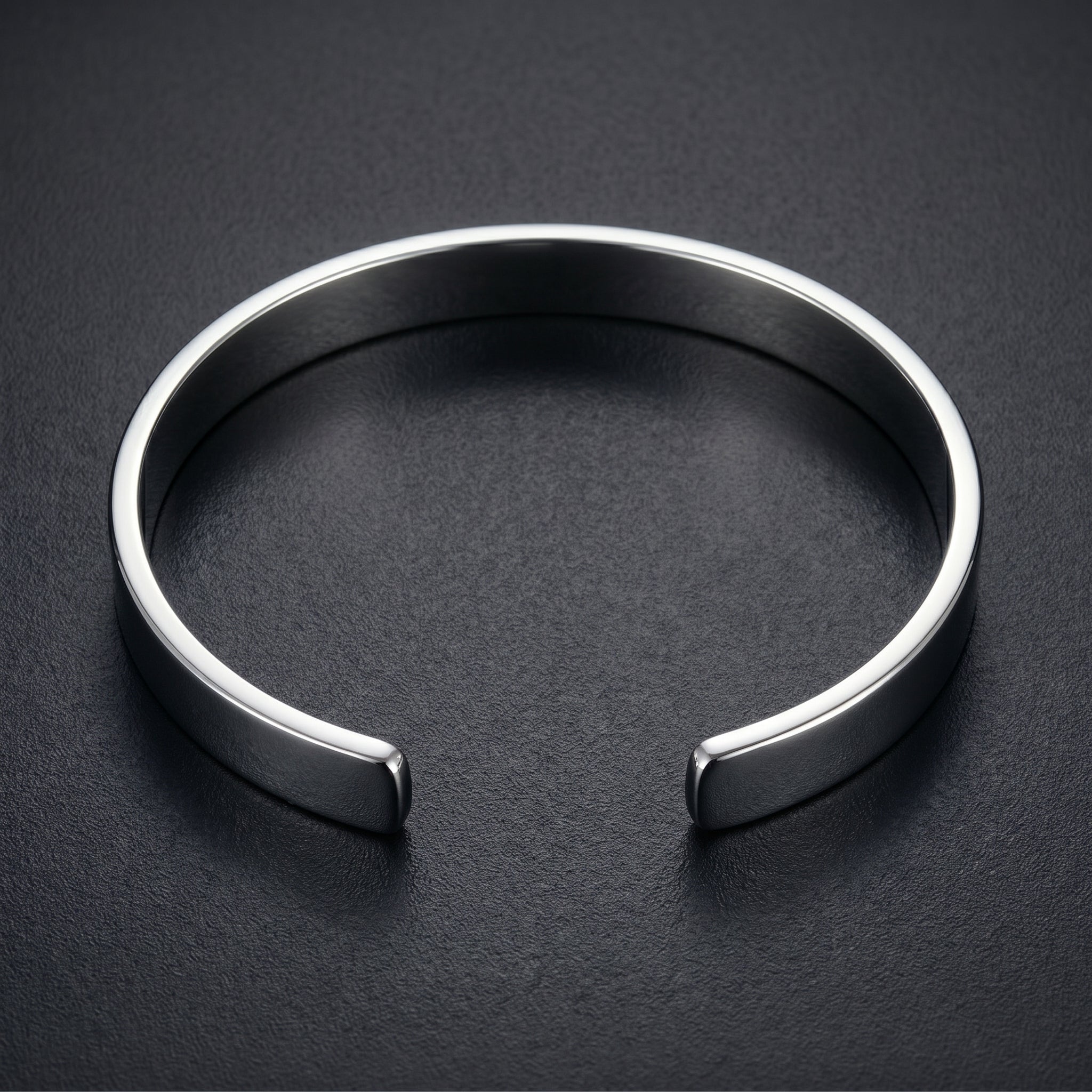 Minimalist Flat Cuff Bracelet