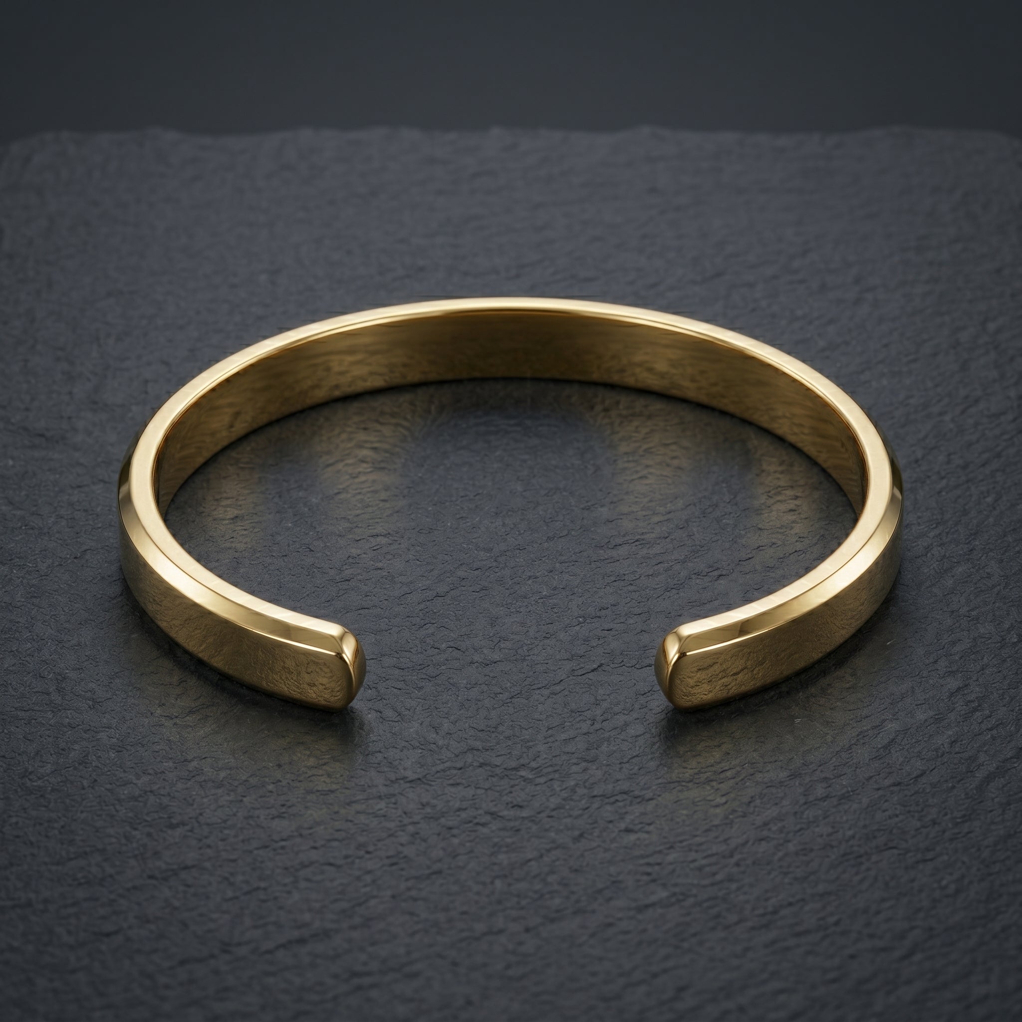 Minimalist Flat Cuff Bracelet