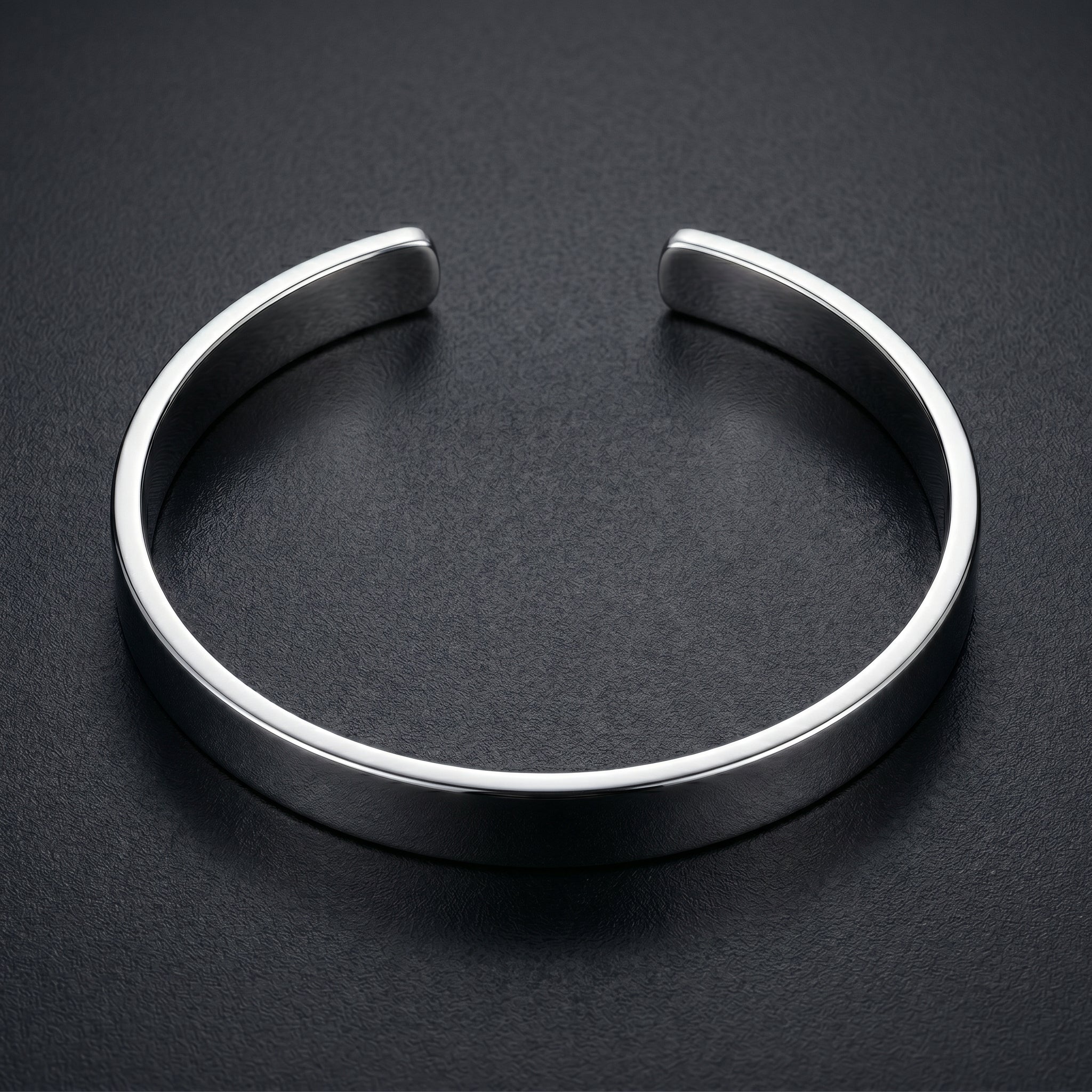 Minimalist Flat Cuff Bracelet