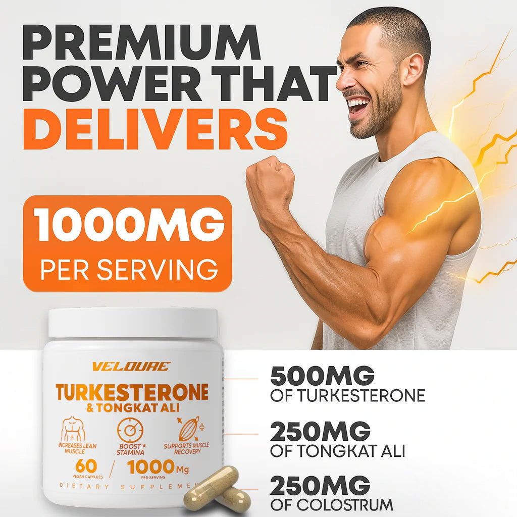 Veldure Turkesterone & Tongkat Ali