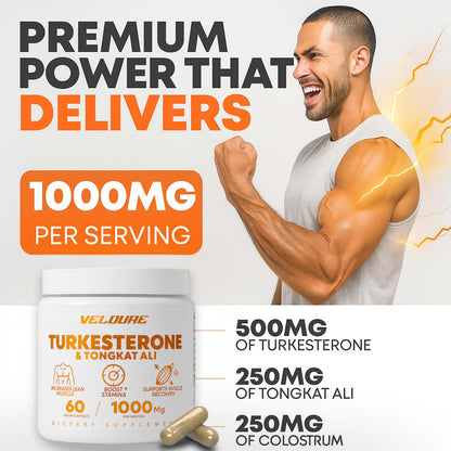 Veldure Turkesterone & Tongkat Ali